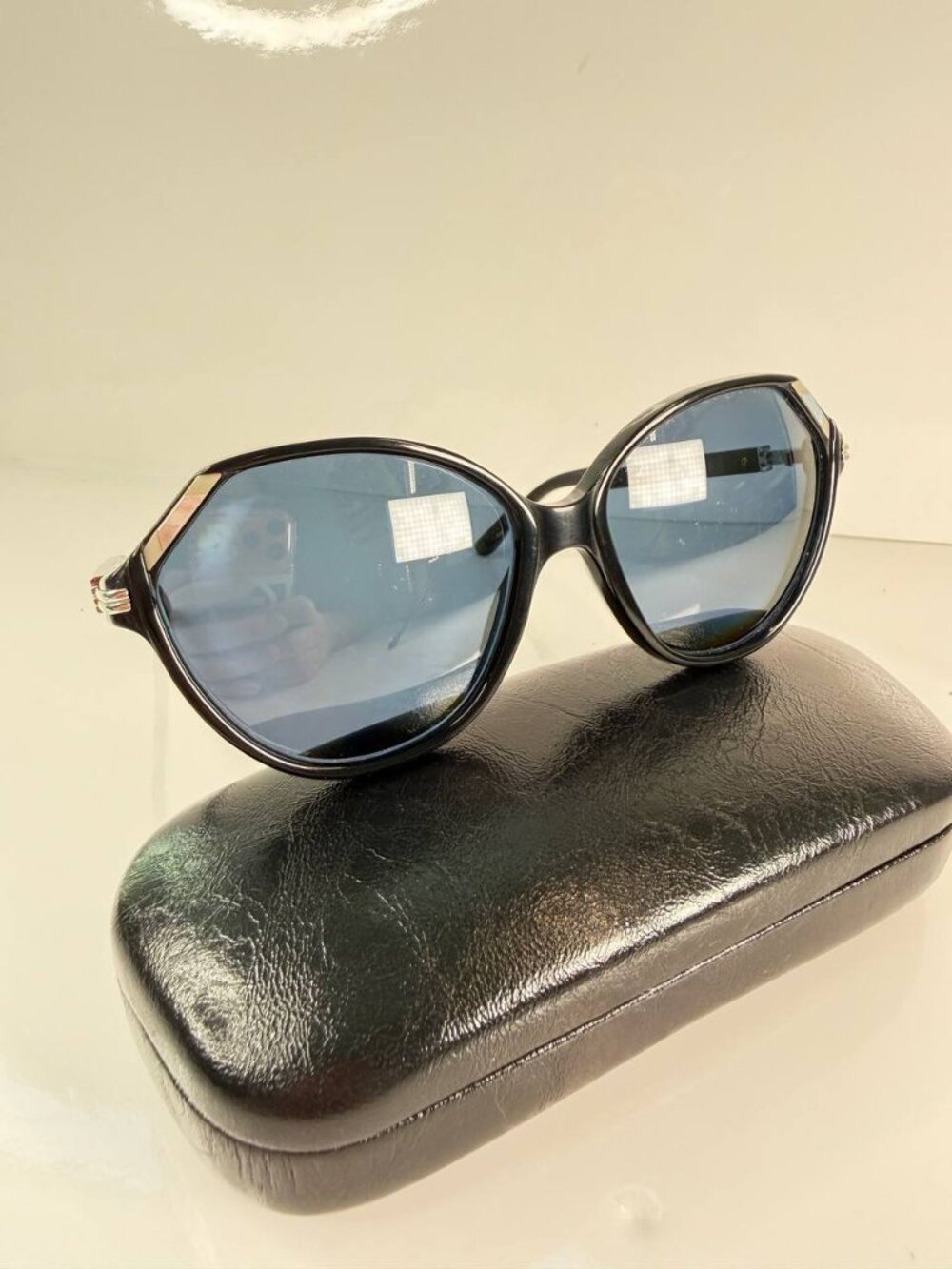 Tory Burch TY7138 Womenโs Sunglasses Black 57-16-140 โ Prescription Tinted Lense